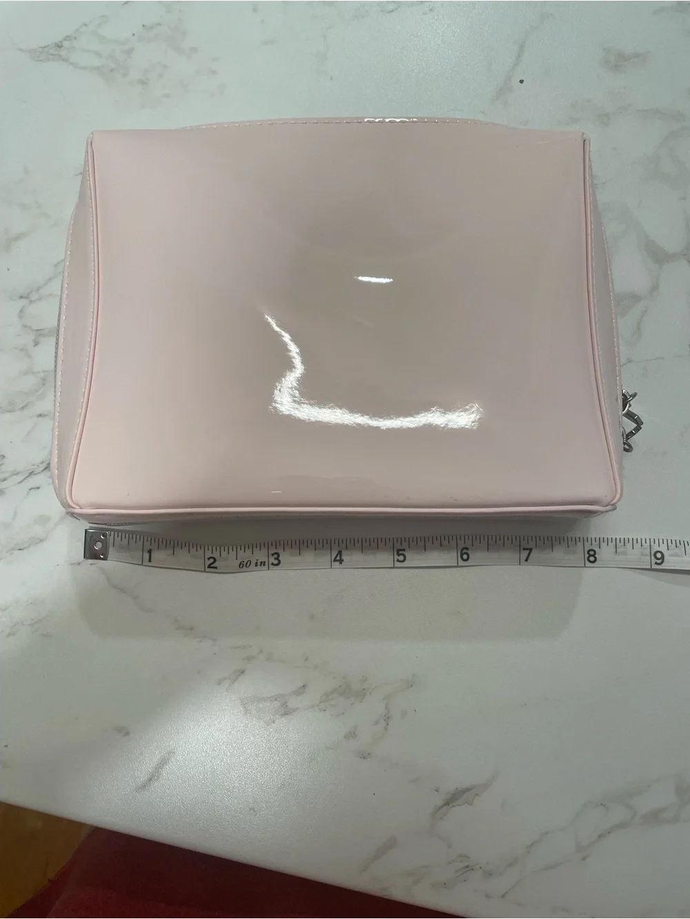 Kylie Cosmetics Blush Pink Glossy Makeup Bag